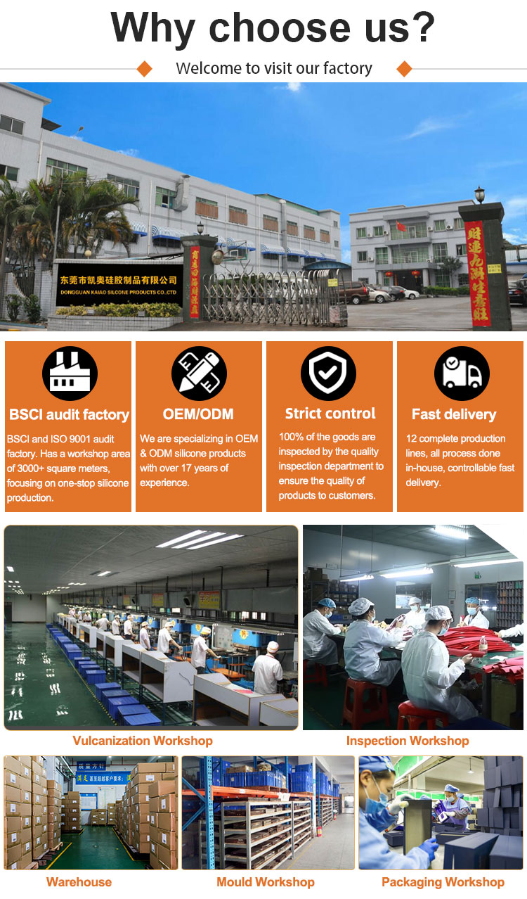 custom silicone products